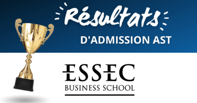 Résultats d’admission à l’ESSEC en AST 2024