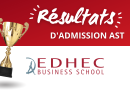 Résultats d’admission à l’EDHEC en AST 2026