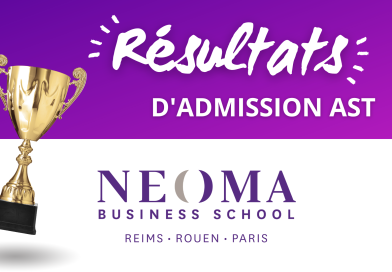 Résultats d’admission à NEOMA en AST 2026