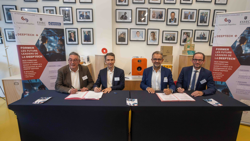 CENTRALESUPELEC ESSEC SYSTELATIC LANCENT DEEPTECH