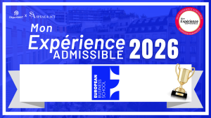 MON EXPERIENCE ADMISSIBLE EBS PARIS
