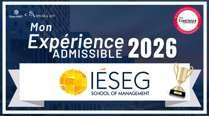 MON EXPERIENCE ADMISSSIBLE IESEG