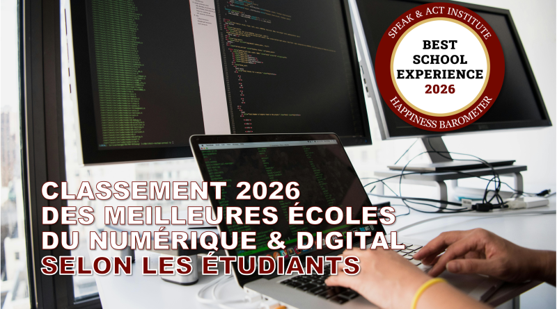 ECOLES INFORMATIQUE CLASSEMENT SPEAK ACT 2026