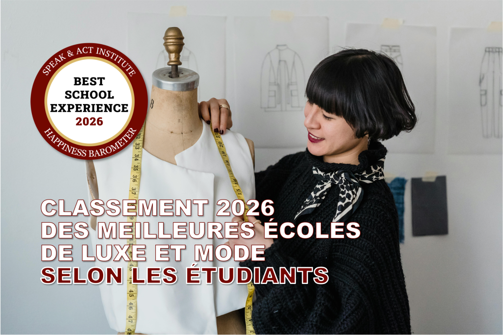 FORMATIONS LUXE TOP ECOLES 2026 CLASSEMENT SPEAK ACT