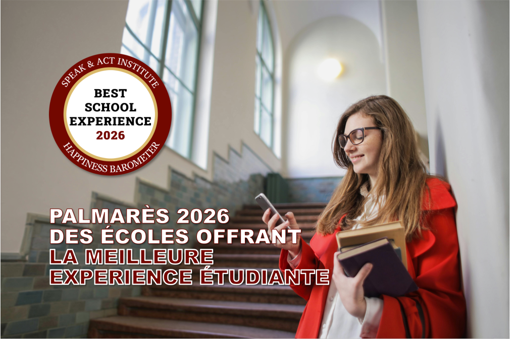 PALMARES SPEAK AND ACT 2026 TOP MEILLEURES ECOLES AST