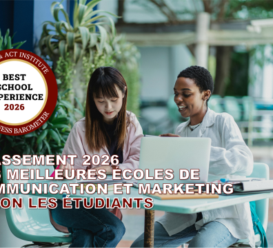 TOP ECOLES COMMUNICATION 2026 CLASSEMENT SPEAK AND ACT